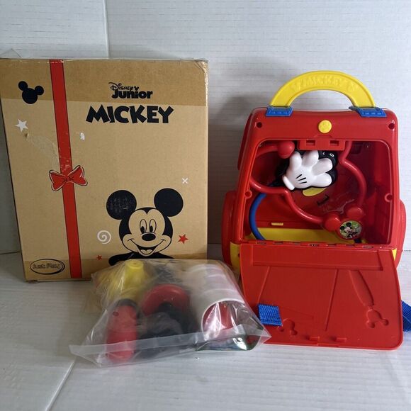 Mickey‎ Mouse Funhouse On The Go Doctor Bag  Play Set. Open box never used - Picture 1 of 15